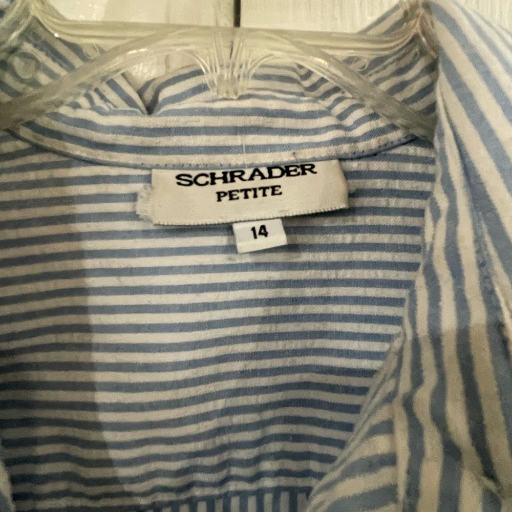 Schrader button up women’s dress. - Picture 2 of 5